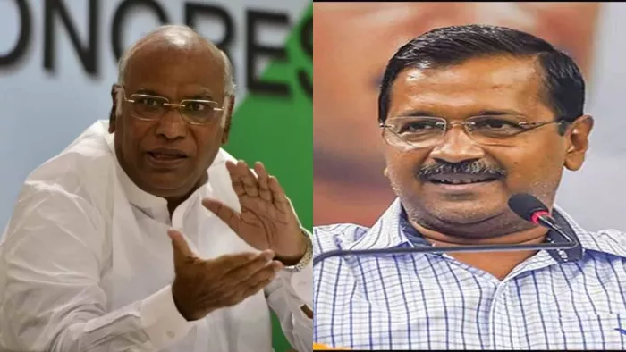 कांग्रेस के राष्ट्रीय अध्यक्ष मल्लिकार्जुन खरगे व आप पार्टी के राष्ट्रीय संयोजक अरविंद केजरीवाल फुकेंगे चुनावी बिगुल