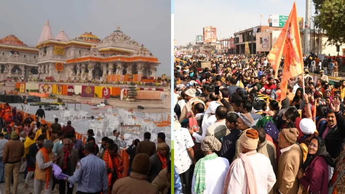 रामलला के दर्शन करने वालों की बढ़ रही संख्या, मौनी अमावस्या पर लगेगा श्रद्धालुओं का रेला