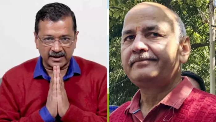 Kejriwal & Manish Sisosdia: भाजपा की जीत में सरकारी बाबू ने निभाई अहम भूमिका। फोटो पीटीआई।