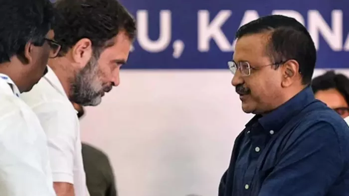 दिल्ली चुनाव में नहीं हो पाया आप और कांग्रेस का गठबंधन। फोटो: जागरण