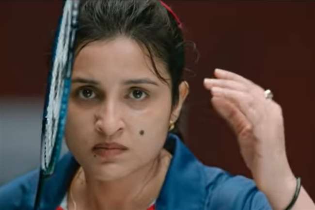 Parineeti Chopra in Saina trailer. Photo- screenshot/trailer