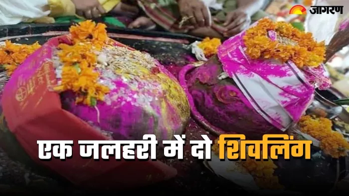 Mahashivratri 2024: एक ही जलहरी में विराजमान हैं दो शिवलिंग।