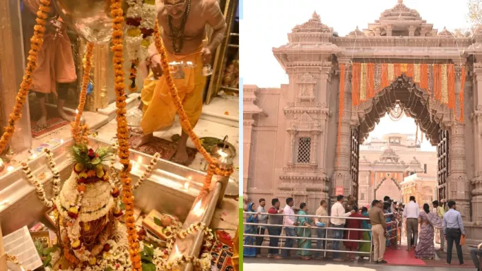 काशी विश्वनाथ धाम में उमड़ा सैलाब, टूटे सभी रिकॉर्ड