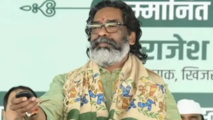 झारखंड के सीएम हेमंत सोरेन। फ़ोटो फाइल