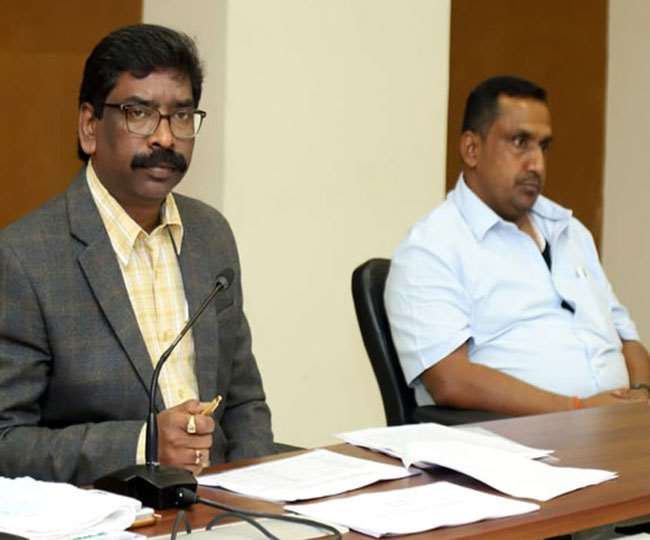 Jharkhand Lockdown: झारखंड के मुख्यमंत्री हेमंत सोरेन और स्वास्थ्य मंत्री बन्ना गुप्ता।