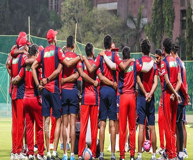 मयंक अग्रवाल के नेतृत्व में पंजाब किंग्स की टीम (फोटो क्रेडिट ट्विटर)