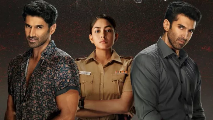 File Photo of Aditya Roy Kapoor and Mrunal Thakur from Gumraah
