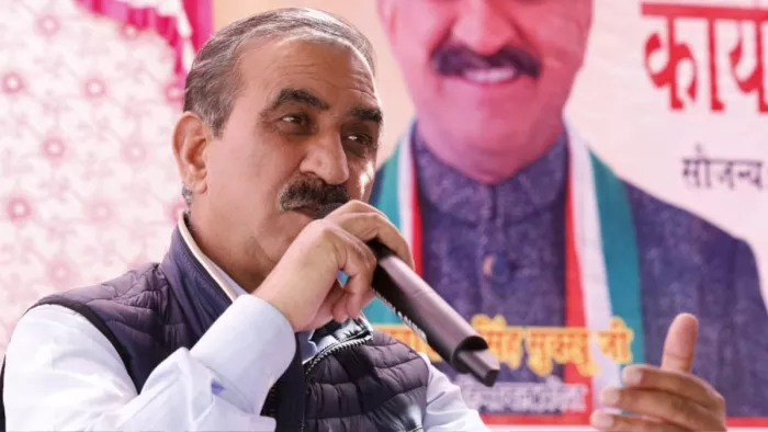 मुख्यमंत्री सुखविंदर सिंह सुक्खू चुनावी तैयारियों को लेकर पहुंचे हमीरपुर
