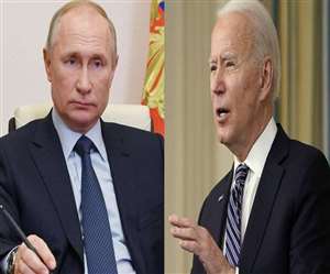 जल्&zwj;द मिल सकते हैं अमेरिकी राष्&zwj;ट्रपति बाइडन और पुतिन, तल्&zwj;ख रिश्&zwj;तों में हो सकता सुधार। फाइल फोटो।