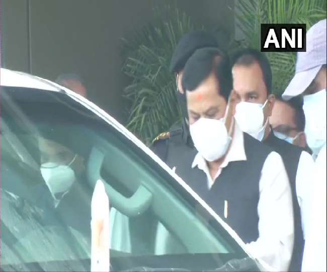 सर्बानंद सोनोवाल और मंत्री हिमंता बिस्व सरमा ने गृह मंत्री अमित शाह से मुलाकात की