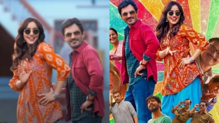 Still Image of Neha Sharma and Nawazuddin Siddiqui from Jogira Sara Ra Ra