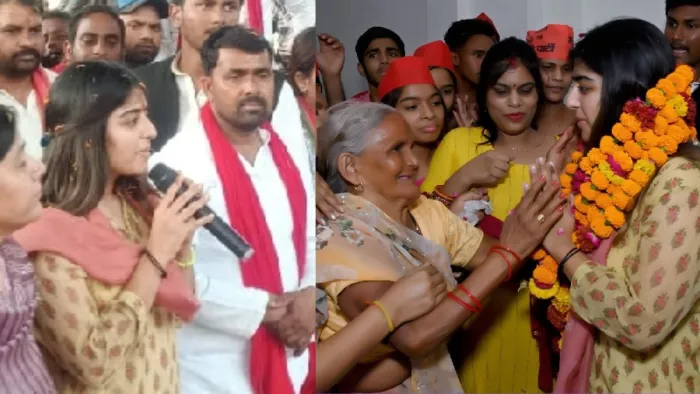 पिता अखिलेश के लिए अदिति ने मांगे वोट