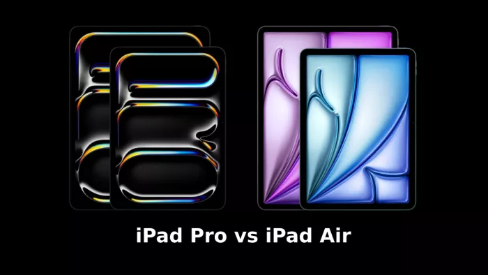 iPad Pro में M4 चिप और iPad Air में M2 चिप मिलता है।