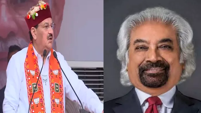 हिमाचल प्रदेश में सैम पित्रोदा के बयान पर गरजे जेपी नड्डा।