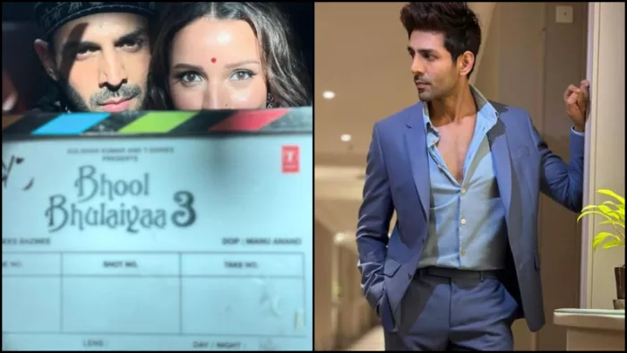 कार्तिक ने शेयर की भूल भुलैया 3 की झलक (Photo Credit: Instagram)