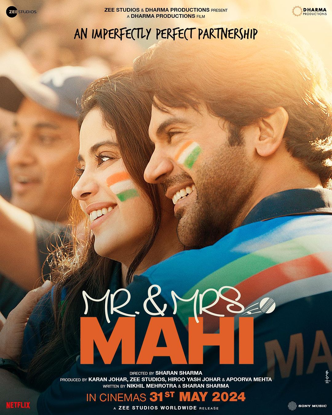 mr and mrs mahi new poster