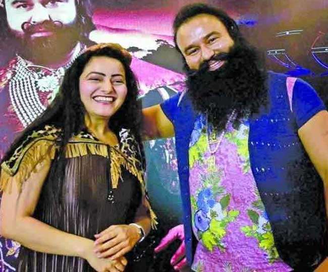 डेरा सच्‍चा सौदा प्रमुख गुरमीत राम रहीम और हनीप्रीत की फाइल फोटो।