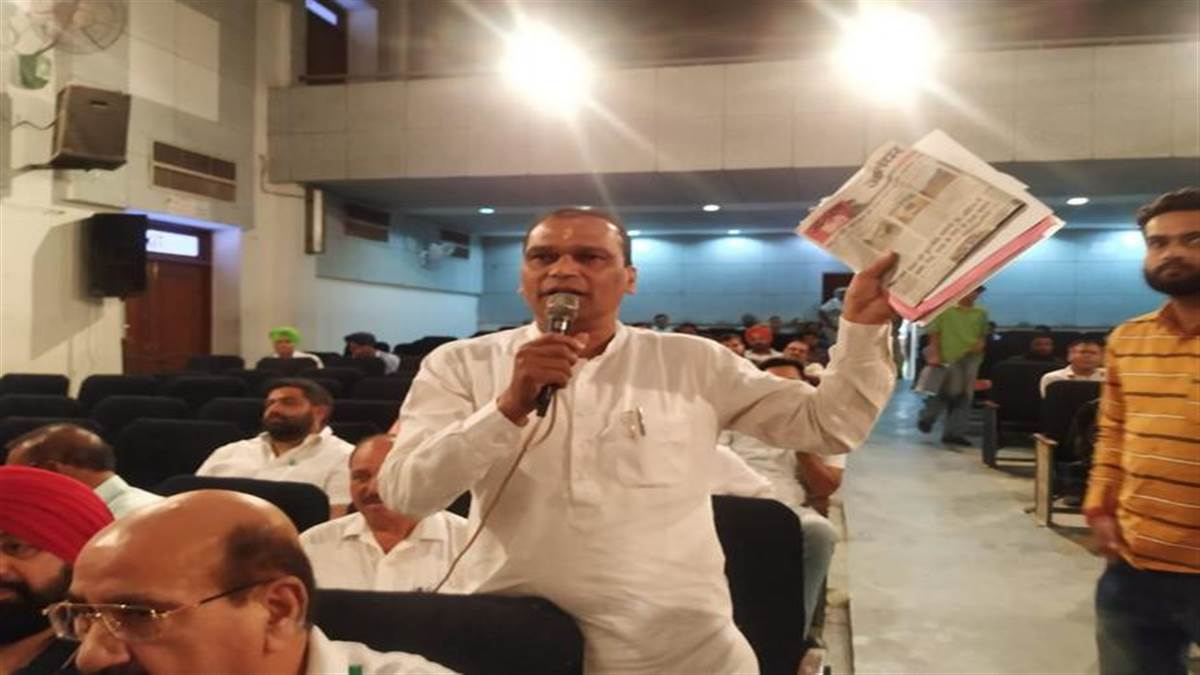 preparation for the meeting of municipal corporation house in jalandhar