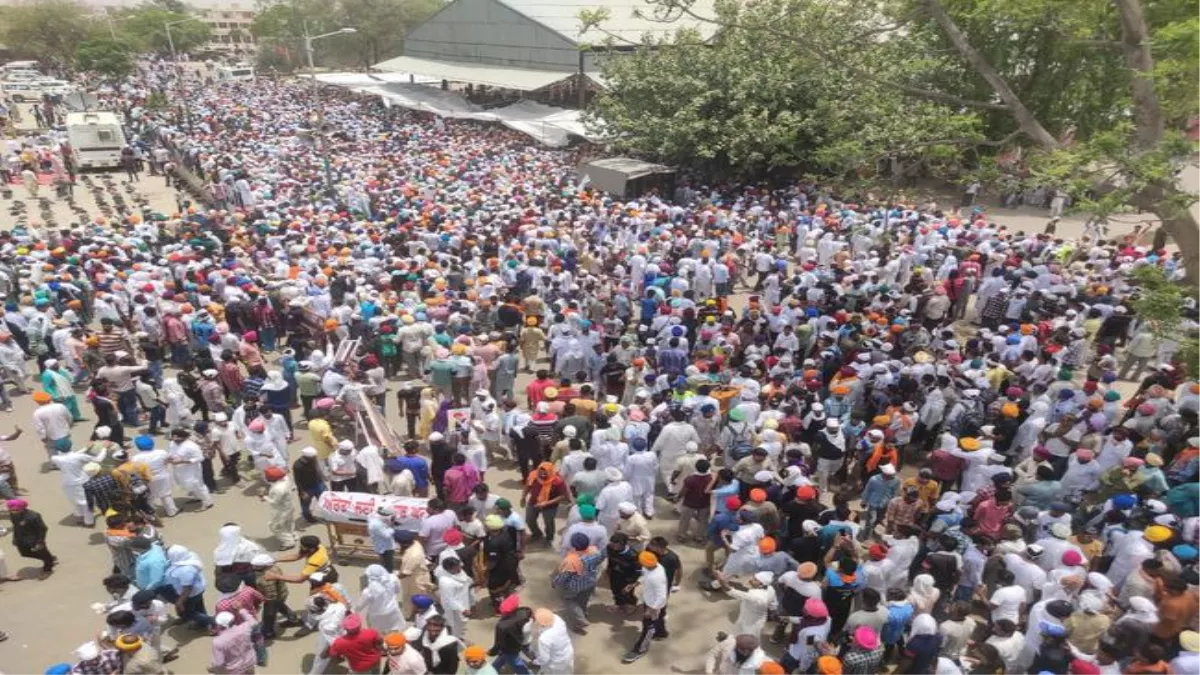 Sidhu Moose wala Bhog: सिद्धू मूसेवाला की अंतिम असदास में जुटी भारी भीड़, मानसा में लगा 5 किमी लंबा जाम
