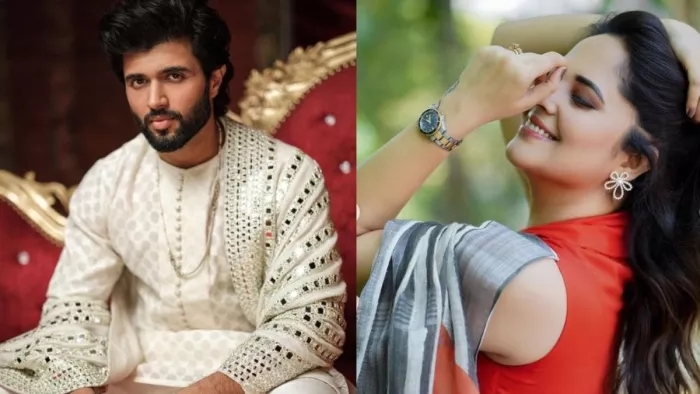 Pushpa Actress Anasuya Bharadwaj accused Vijay Deverkonda publicist of paid trolls to abuse her- Photo/Instagram