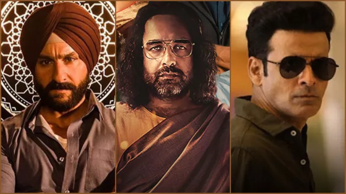 Adipurush Actor Saif Ali Khan Nawazuddin Siddiqui Web Series Sacred Games tops. Photo- Instagram