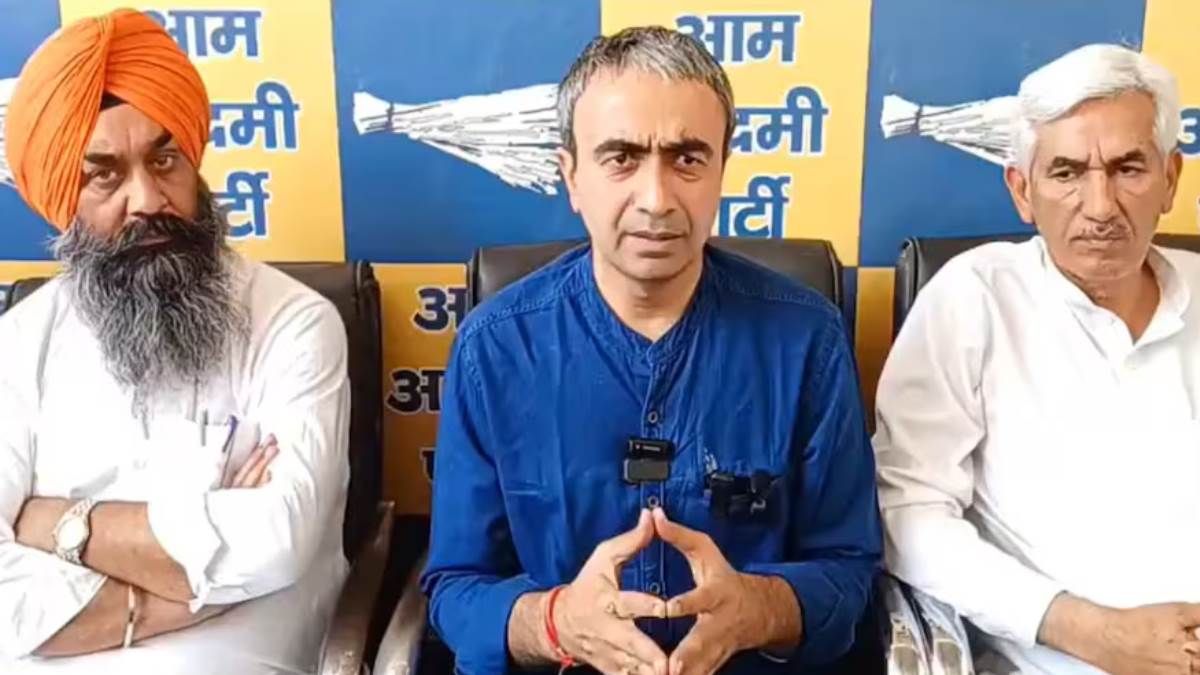 haryana loksabha election result 2024 aap senior state vice president anurag dhanda accused congress over kurukshetra defeat