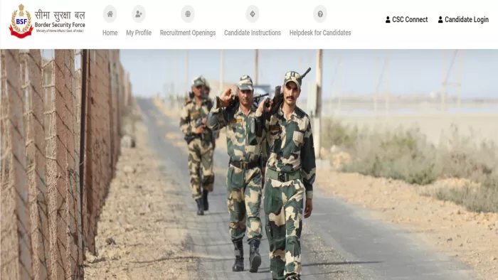 BSF Recruitment 2024: एएसआई एवं हेड कॉन्स्टेबल मिनिस्ट्रियल पदों के लिए आवेदन आज से।