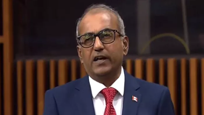 भारतीय मूल के कनाडाई सांसद चंद्र आर्य। फोटो- X@AryaCanada