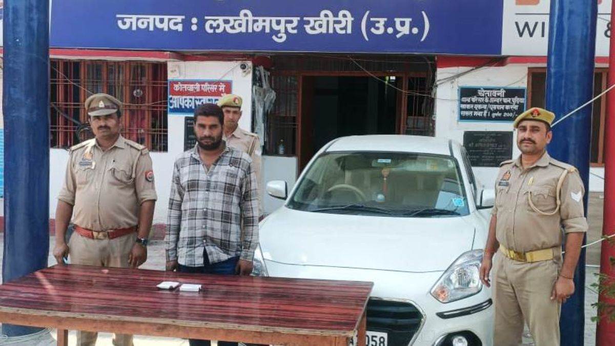lakhimpur khiri news gang member arrested for duping delhi businessman of 19 lakh