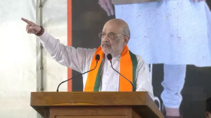 तमिलनाडु में डीएमके पर गरजे अमित शाह (फोटो सोर्स- सोशल मीडिया)