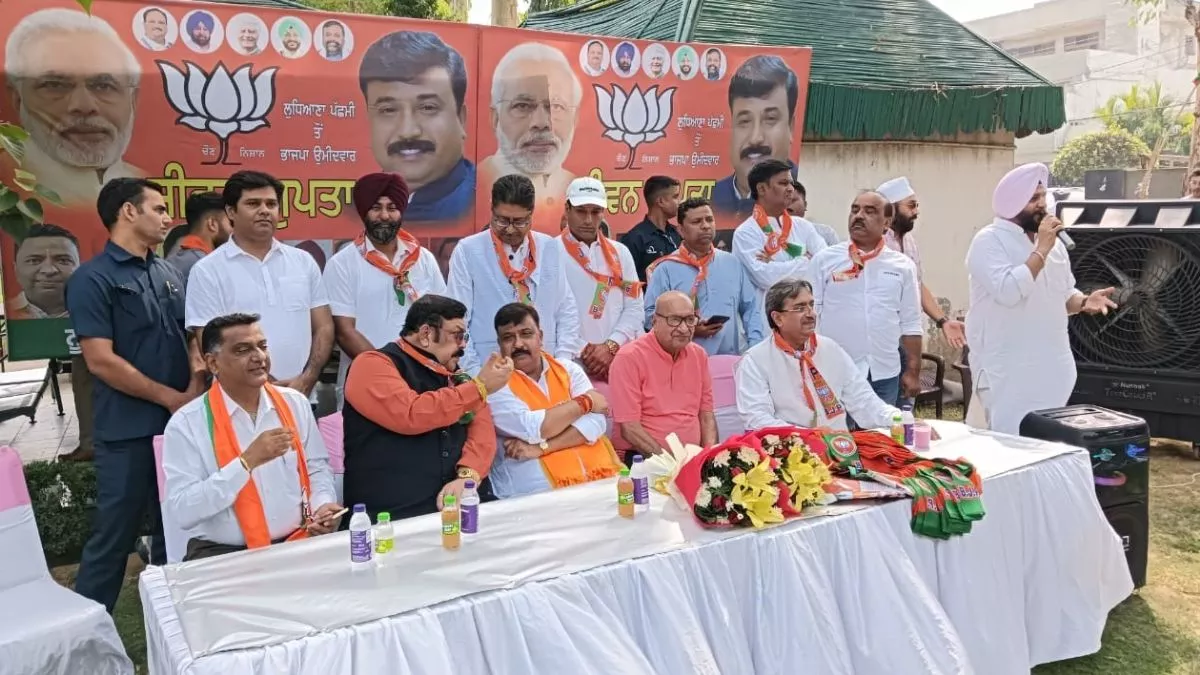 लुधियाना पश्चिम उपचुनाव: '19 जून को दबाएं कमल का बटन', BJP प्रत्याशी बोले- पंजाब से मिट जाएगा माफिया राज और भ्रष्टाचार