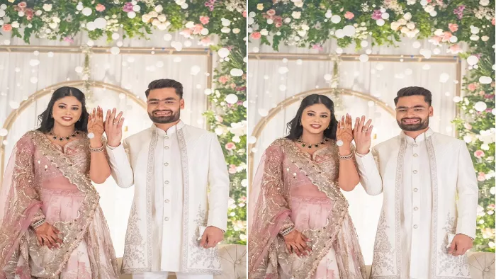 Rinku Singh Engagement: अखिलेश यादव, राजीव शुक्ला व जया बच्चन सहित 300 मेहमानों के सामने रिंकू ने लखनऊ में सांसद प्रिया को पहनाई रिंग – Rinku Singh Engagement In front of 300 guests in Lucknow Rinku put the ring
