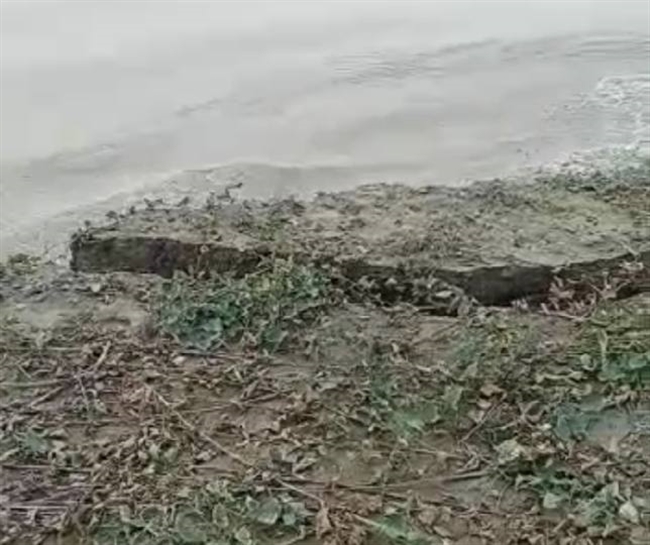 सरयू में प्रतिदिन समा रही सैकड़ों बीघा उपजाऊ जमीन Hundreds of bigha