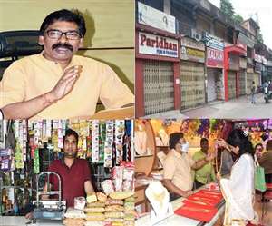 July 10 लाकडाउन के बाद हुए अनलाक में बाजार रात आठ बजे तक खुल रहे हैं। (प्रतीकात्&zwj;मक तस्&zwj;वीर)