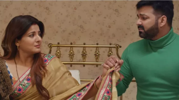 File Photo of Pawan Singh and Smriti Sinha
