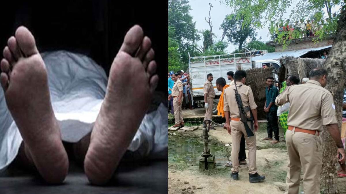 seeing wife with her lover by cutting an axe