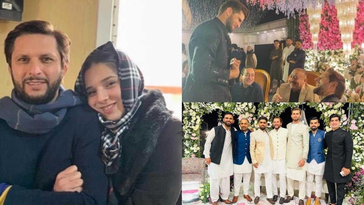 pakistani player shahid afridi shared emotional post on twitter after daughter aqsa afridi marriage