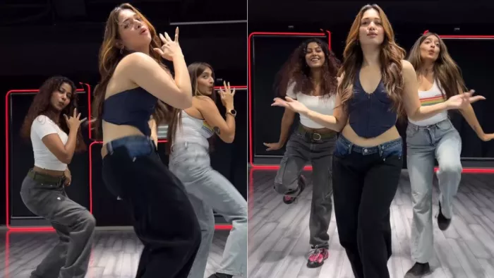 Tamannaah Bhatia Kaavaalaa Dance Video, Tamannaah Bhatia
