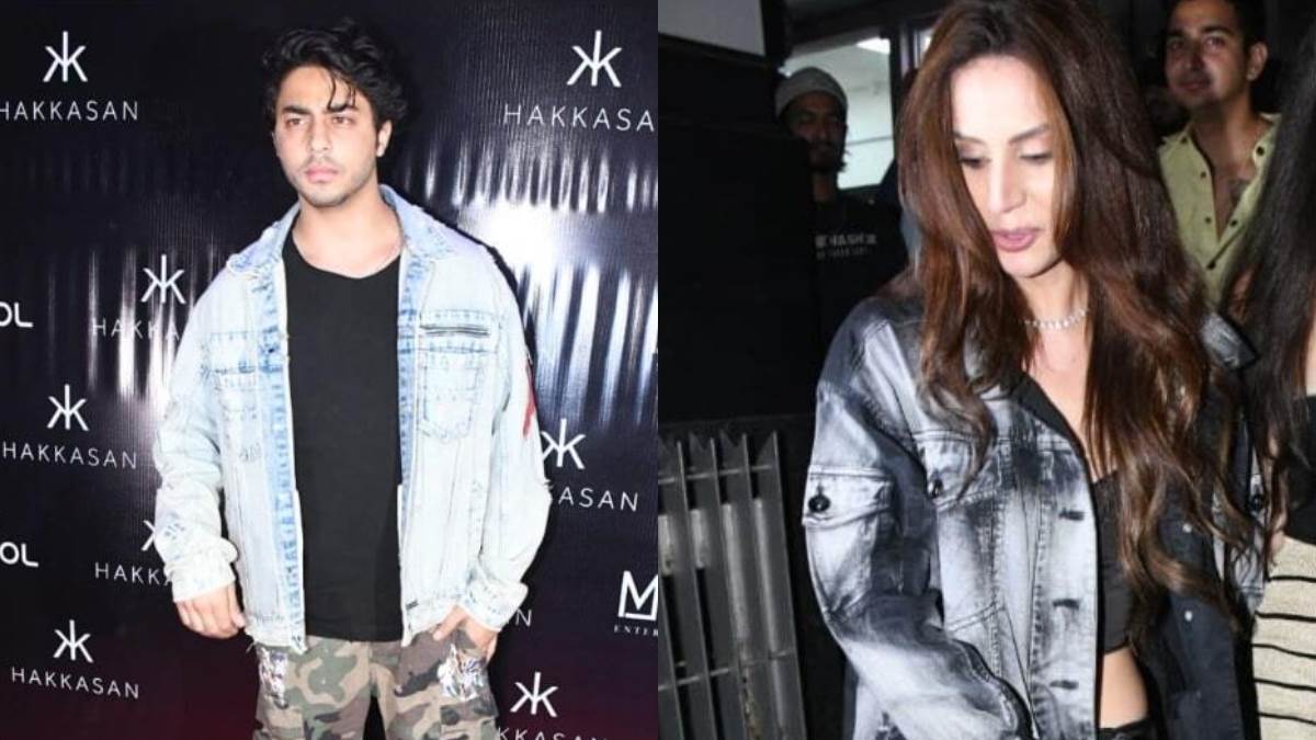 aryan khan and larissa bonesi spotted at the same event see photos