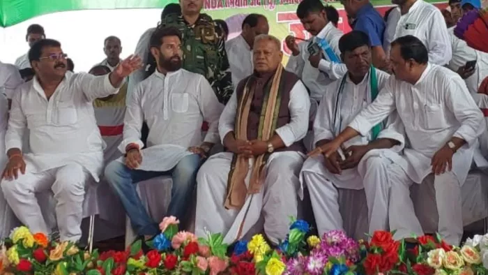 रुपौली उपचुनाव के लिए एनडीए ने झोंकी ताकत। (जागरण फोटो)
