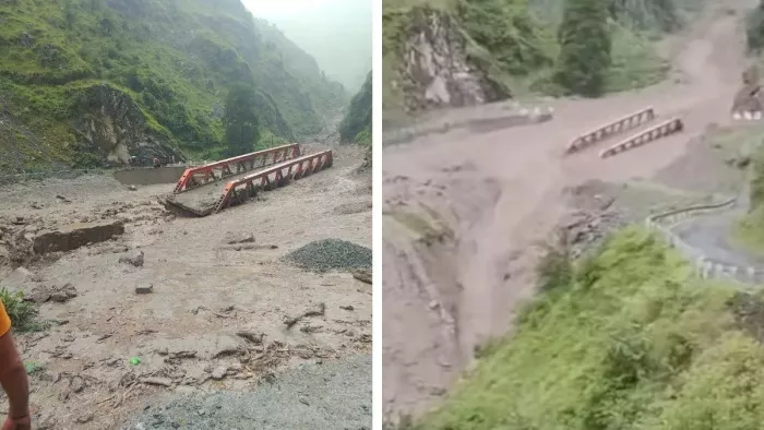 Himachal Cloudburst: सावधान! हिमाचल के सात जिलों में बाढ़ का खतरा (जागरण फोटो)