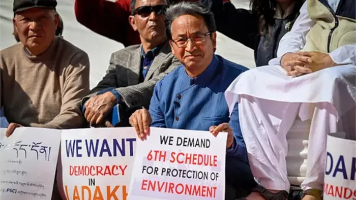 Ladakh News: वांगचुक काे मिला हाई पावर कमेटी-सब कमेटी में स्थान, लेह  मुद्​दों पर केंद्र दी है आमरण अनशन की धमकी - Sonam Wangchuk got a place in  the High Power Committee