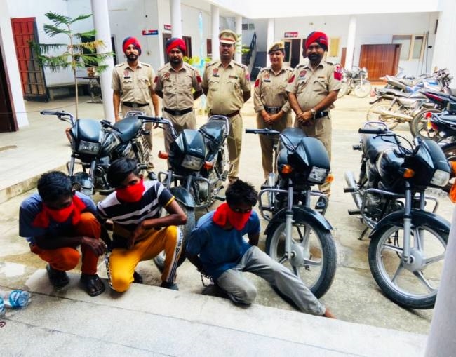 bike thief gang arrested