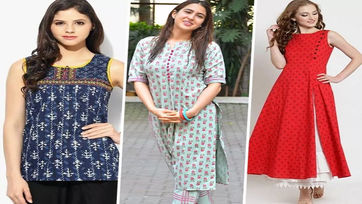 Kurti designs: Simple styles you can wear to the office | - Times of India