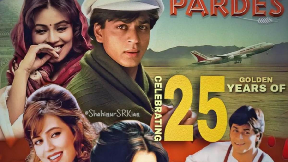 Shah Rukh Khan, Mahima Chaudhry, apoorva agnihotri starrer and subhash ghai directorial film Pardes completes 25 years