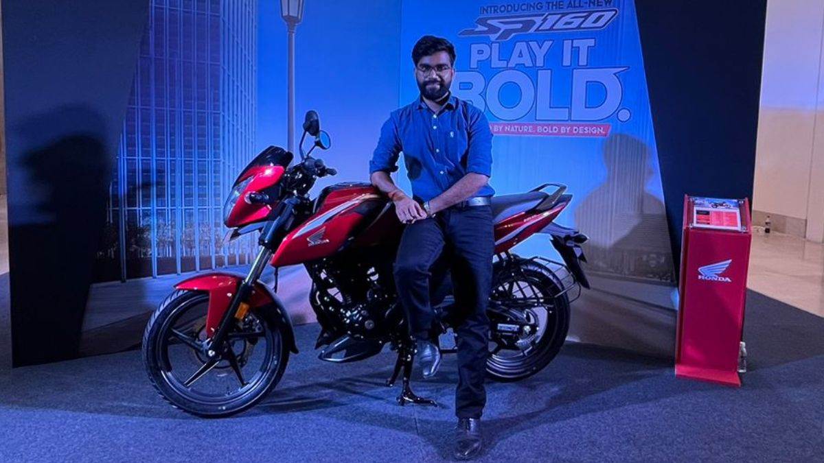 honda sp160 first look review honda 3rd 160cc bike debut in india