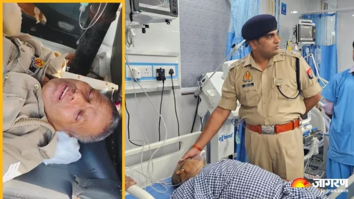 SSP बरेली ने अस्पताल पहुंचकर घायल का हाल जाना।