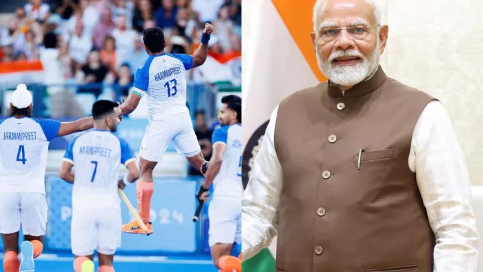 पीएम नरेंद्र मोदी ने भारतीय हॉकी टीम को दी बधाई