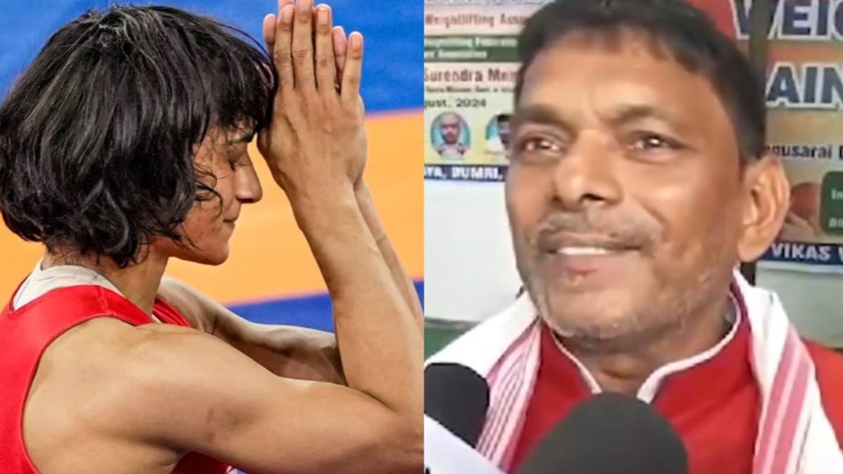 vinesh phogat is from bihar nitish kumar sports minister surendra mehta big statement