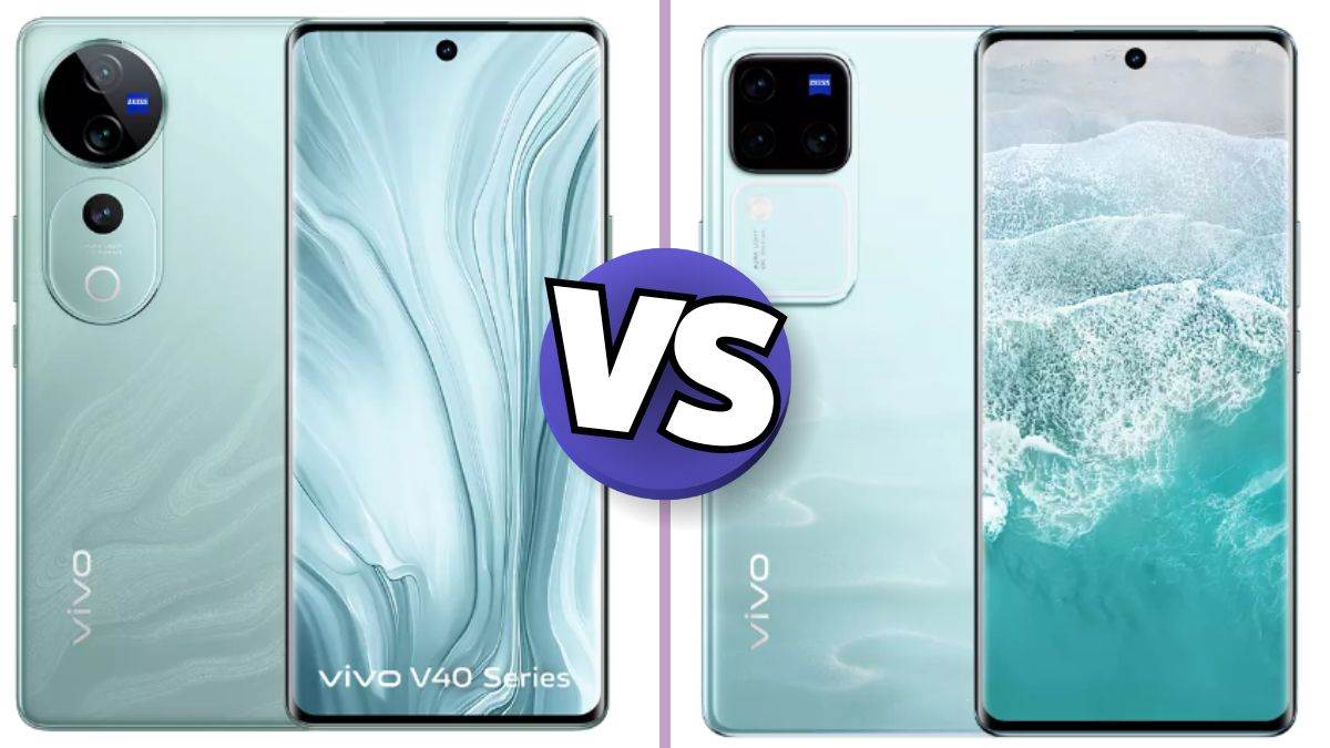 vivo v40 pro vs vivo v30 pro camera battery to processer which phone is better